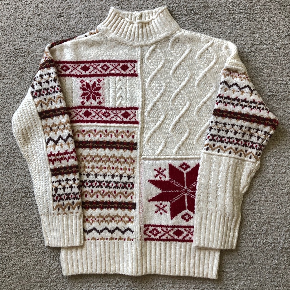 American Eagle Outfitters Mock neck sweater.